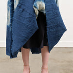 Pas de Calais Apparel Womens Skirts Ramie Tencel Willow Dye Skirt