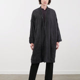 Pas de Calais Apparel Womens Outerwear Refined Wool Gauze Coat