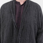 Pas de Calais Apparel Womens Outerwear Refined Wool Gauze Coat