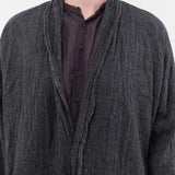 Pas de Calais Apparel Womens Outerwear Refined Wool Gauze Coat