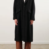 Pas de Calais Apparel Womens Outerwear Relax Cashmere Oversized Long Coat