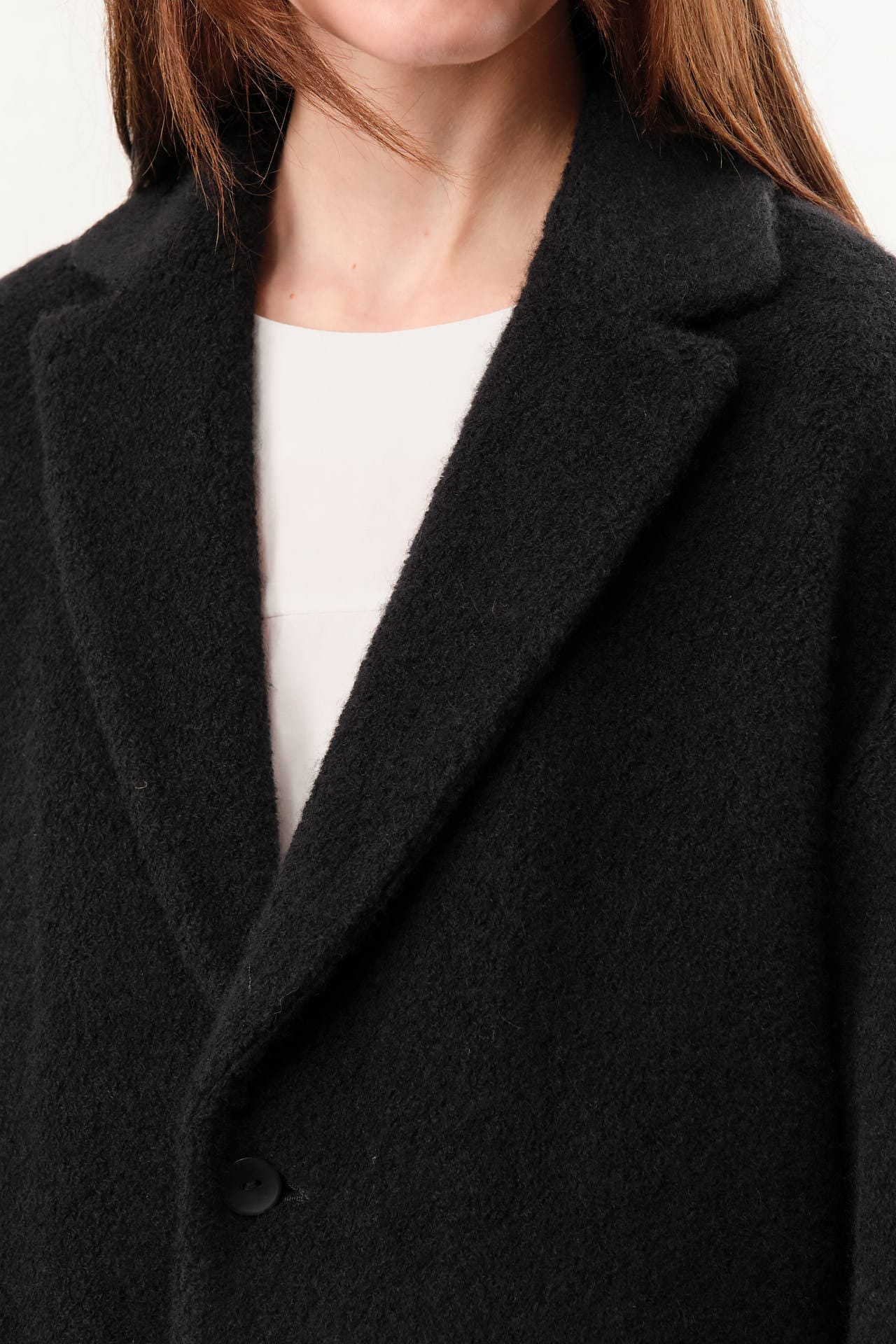 Pas de Calais Apparel Womens Outerwear Relax Cashmere Oversized Long Coat