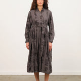 Pas de Calais Apparel Womens Dresses Relax Herbal Print Dress