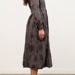 Pas de Calais Apparel Womens Dresses Relax Herbal Print Dress