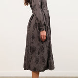Pas de Calais Apparel Womens Dresses Relax Herbal Print Dress