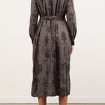 Pas de Calais Apparel Womens Dresses Relax Herbal Print Dress