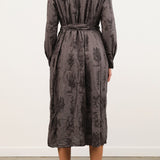Pas de Calais Apparel Womens Dresses Relax Herbal Print Dress