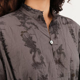 Pas de Calais Apparel Womens Dresses Relax Herbal Print Dress