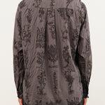 Pas de Calais Apparel Womens Blouses Relax Herbal Print Shirt