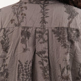 Pas de Calais Apparel Womens Blouses Relax Herbal Print Shirt