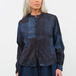 Pas de Calais Apparel Womens Blouses Tsugihagi Print Blouse