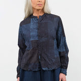 Pas de Calais Apparel Womens Blouses Tsugihagi Print Blouse