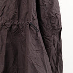 Pas de Calais Apparel Womens Outerwear Washed Organic Cotton ECOPET Mini Check Tailored Coat