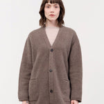 Pas de Calais Apparel Womens Sweaters Wool Gauze Crinkle Pullover Jersey in Ivory