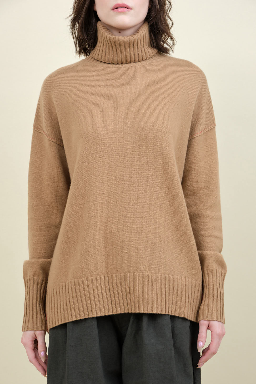 Front of Baby Cashmere Turtleneck