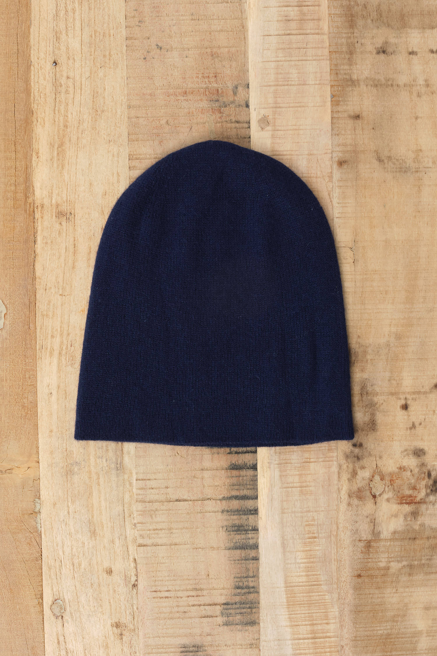 Paychi Guh Cashmere Slouchy Beanie in Eclipse Dark Blue 