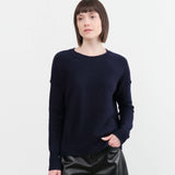 Paychi Guh Apparel Womens Sweaters Cozy Bateau