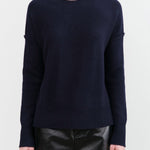 Paychi Guh Apparel Womens Sweaters Cozy Bateau
