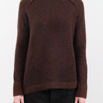 Paychi Guh Apparel Womens Sweaters Dreamy Marled Crew
