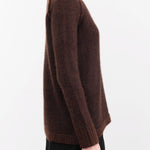 Paychi Guh Apparel Womens Sweaters Dreamy Marled Crew