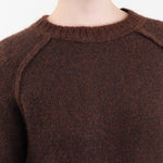 Paychi Guh Apparel Womens Sweaters Dreamy Marled Crew