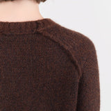 Paychi Guh Apparel Womens Sweaters Dreamy Marled Crew