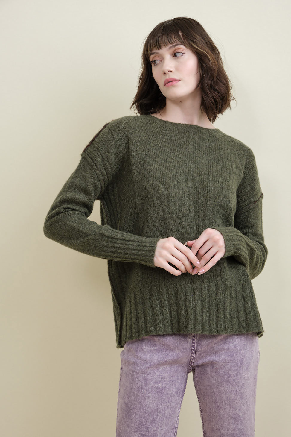 Dreamy Pullover in Moss