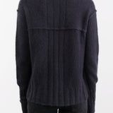 Paychi Guh Apparel Womens Sweaters Dreamy V-Neck Pullover in Black