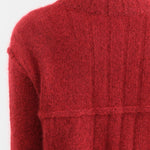 Paychi Guh Apparel Womens Sweaters Dreamy V-Neck Pullover in Garnet