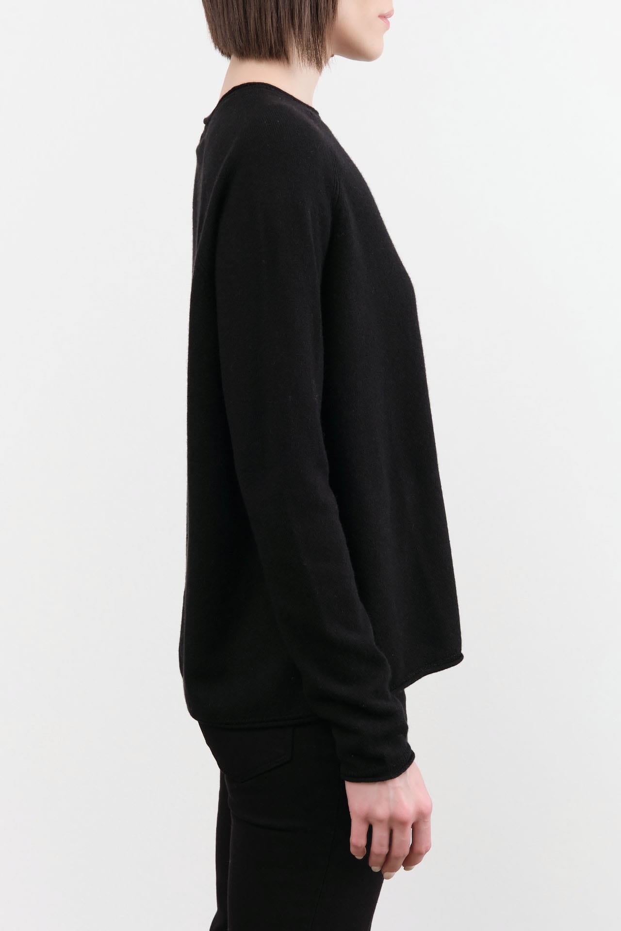 Paychi Guh Apparel Womens Sweaters Everyday Luxe Crew Sweater