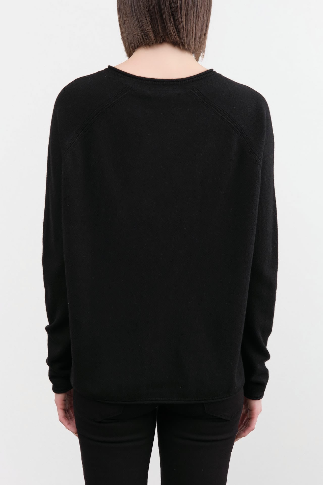 Paychi Guh Apparel Womens Sweaters Everyday Luxe Crew Sweater