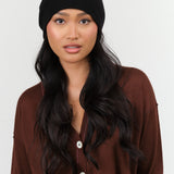 Paychi Guh Slouchy Beanie in Black