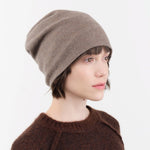 Paychi Guh Accessories Hats Slouchy Beanie in Caribou Caribou / One Size