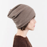 Paychi Guh Accessories Hats Slouchy Beanie in Caribou Caribou / One Size