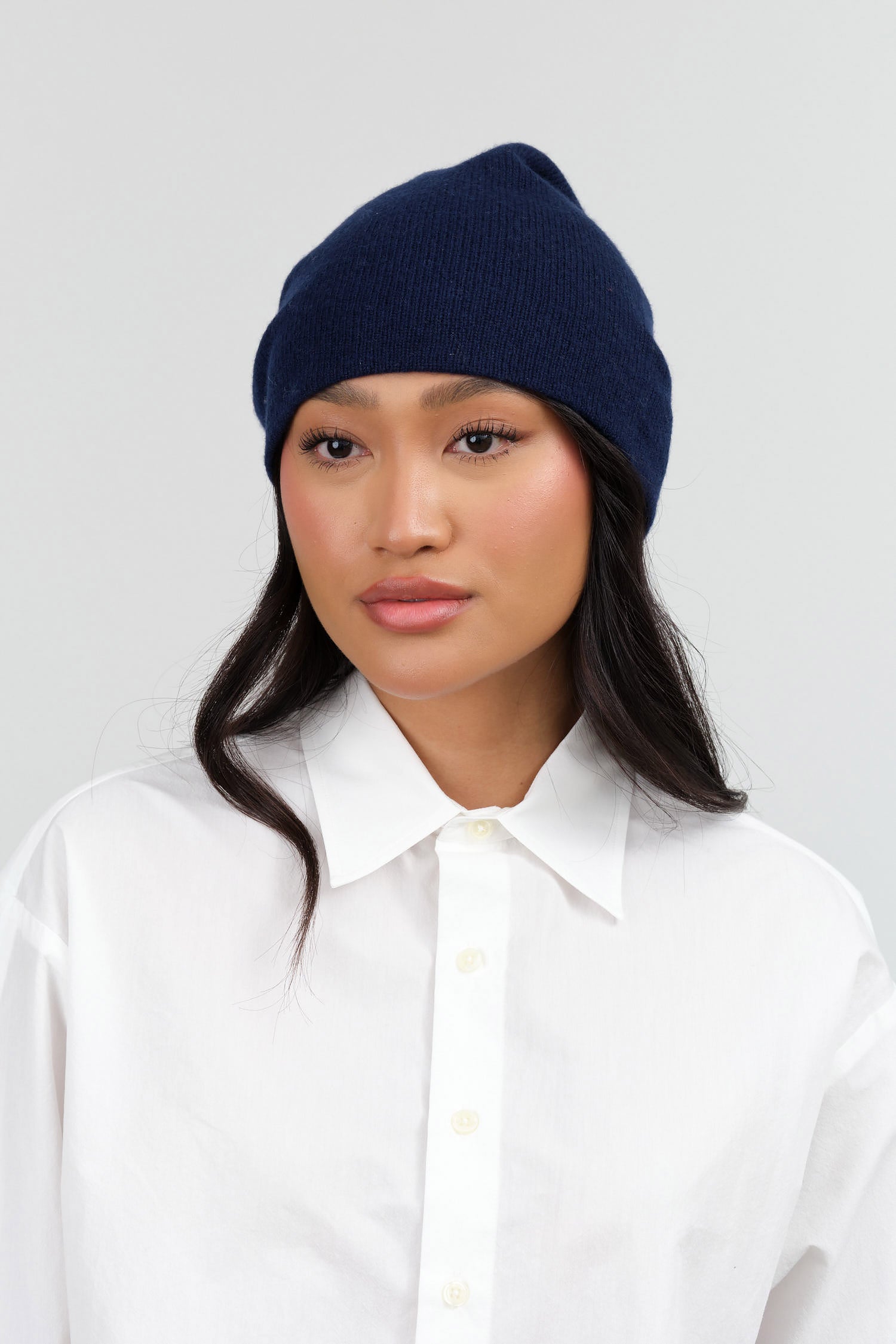 Paychi Guh Slouchy Beanie in Eclipse