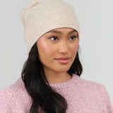 Slouchy Beanie by Paychi Guh in Oatmeal