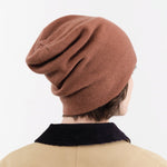 Paychi Guh Accessories Hats Slouchy Beanie in Sandalwood Sandalwood / One Size