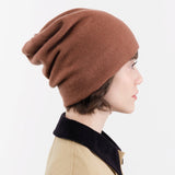 Paychi Guh Accessories Hats Slouchy Beanie in Sandalwood Sandalwood / One Size