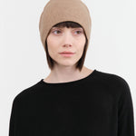 Paychi Guh Accessories Hats Slouchy Beanie in Toast Toast