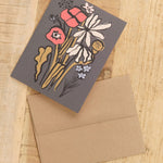 People Ive Loved Craft Stationery Flowers For A Grey Day Card