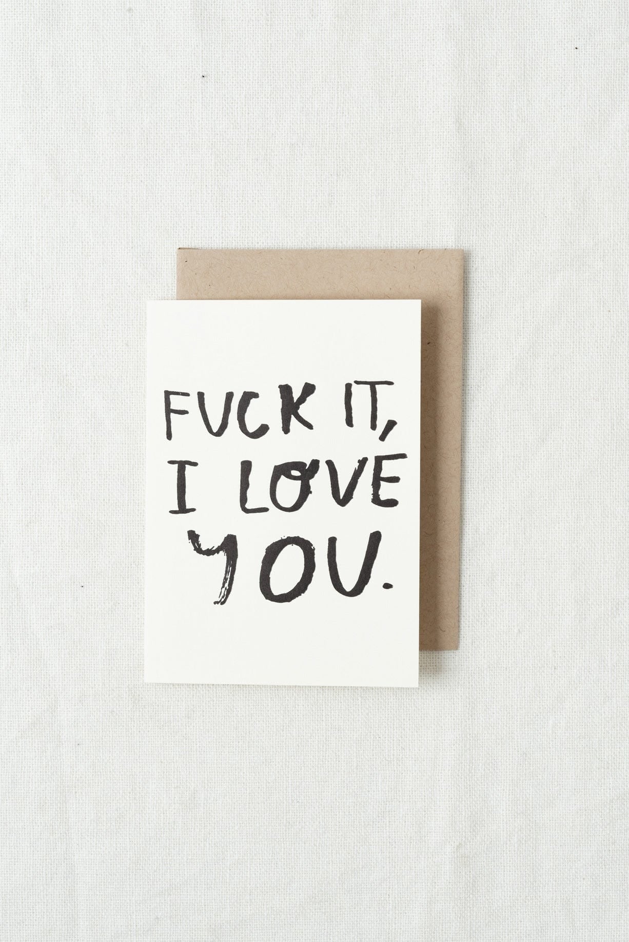 People Ive Loved Craft Stationery Fuck It Card Greeting Card