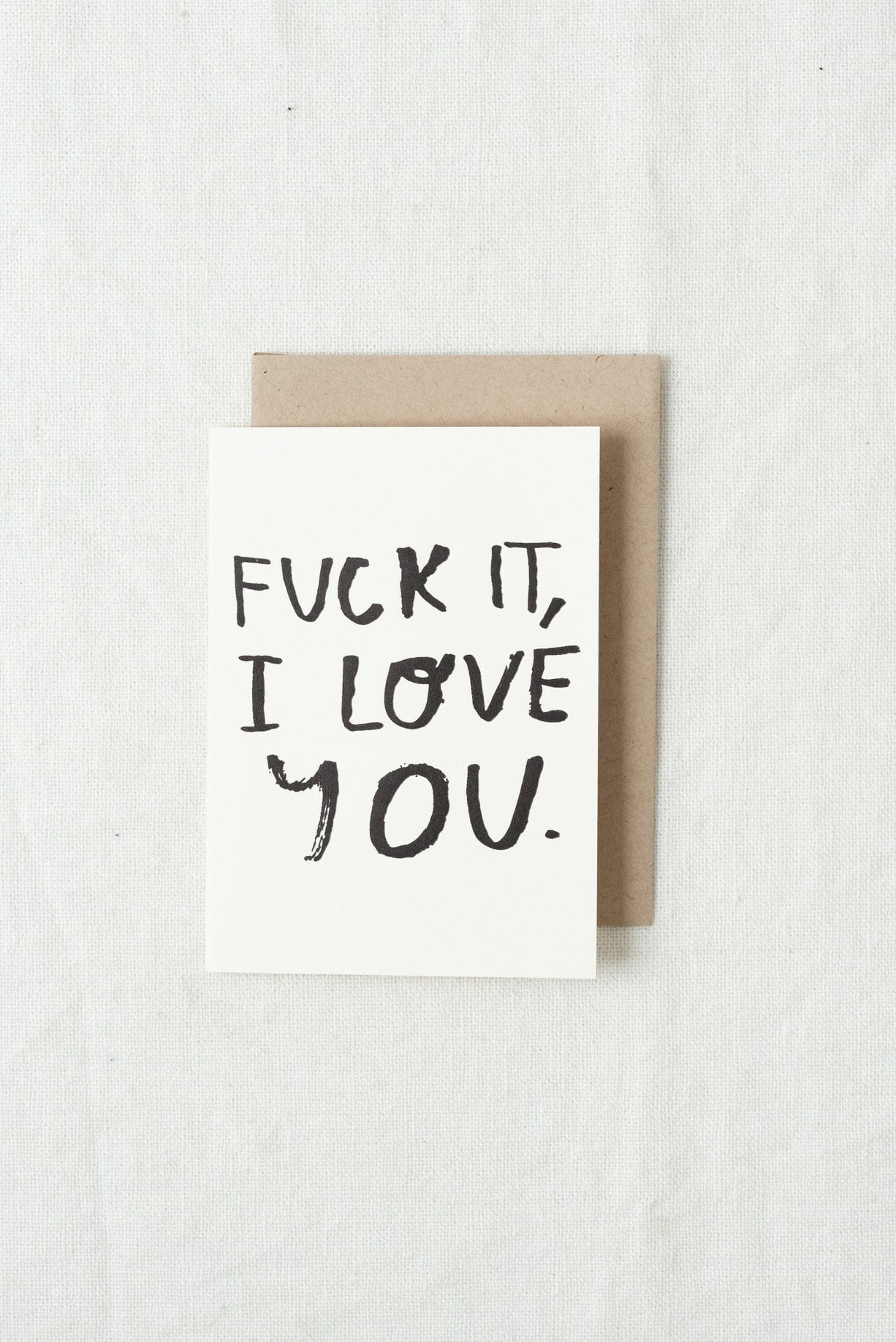 People Ive Loved Craft Stationery Fuck It Card Greeting Card