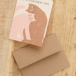 People Ive Loved Craft Stationery Love You FUR-ever Mom Card