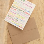 People Ive Loved Craft Stationery Mom You're All That Card