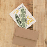People Ive Loved Craft Stationery Two Blue-Eyed Peas Card
