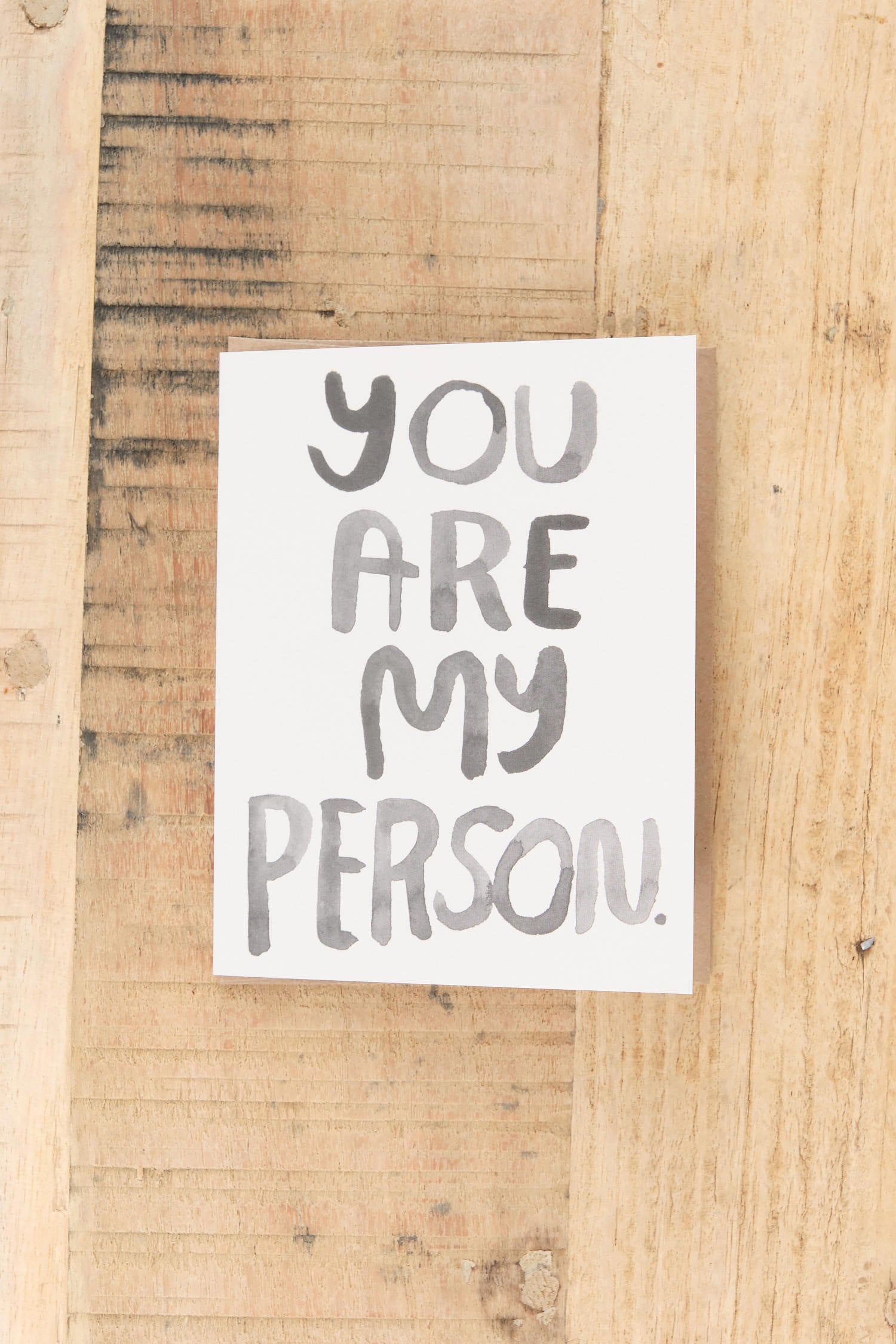 People Ive Loved Craft Stationery You Are My Person Card