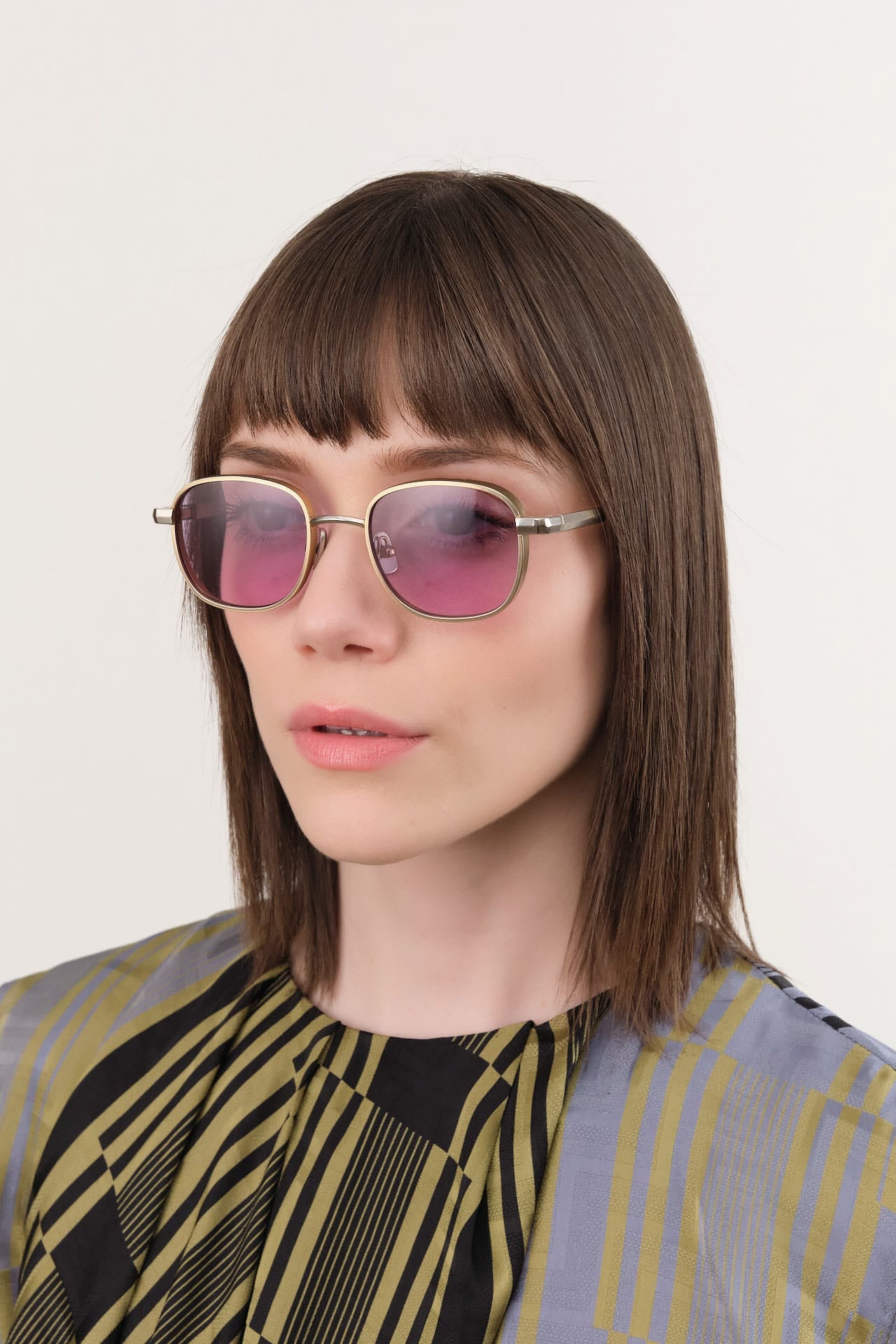 Press Eyewear Accessories Sunglasses Mad Cap Sunglasses Two Tone