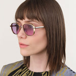 Press Eyewear Accessories Sunglasses Mad Cap Sunglasses Two Tone
