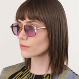 Press Eyewear Accessories Sunglasses Mad Cap Sunglasses Two Tone