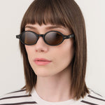 Press Eyewear Accessories Sunglasses The Bells Sunglasses Matte Black/Gold